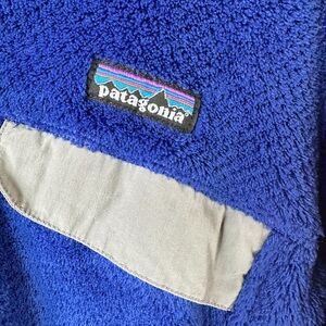Patagonia Royal Blue Fleece Pullover Sixe L